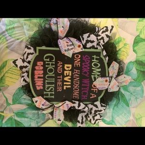 Halloween wreath